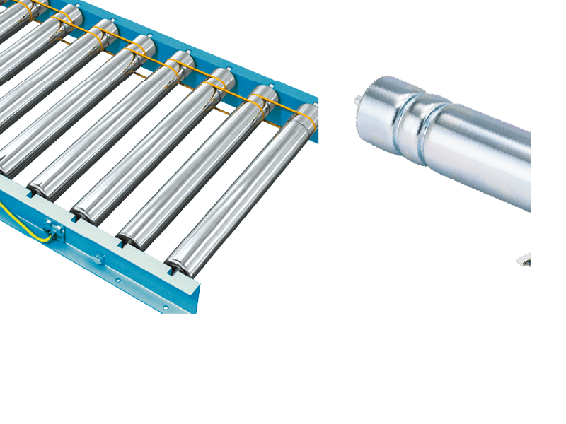 Transportador de rodillos con motor CC DC-57D (DC-60D)